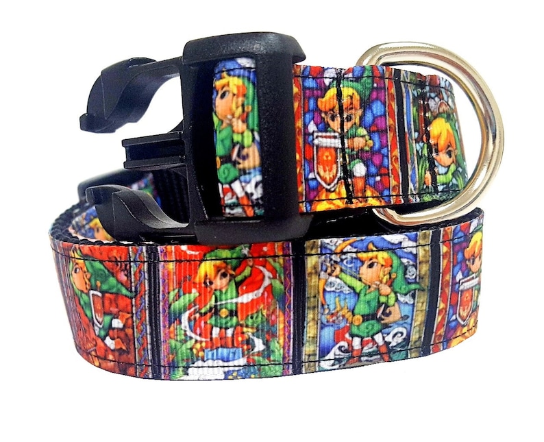 Zelda Dog Collar Link Dog Collar Video Game Dog Collar Etsy