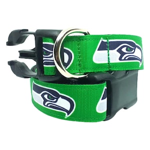 Hundehalsband mit Football-Motiv // Seattle, WA