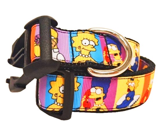 Die Simpson Seerhundehalsband Simpsons Hundehalsband Tv Show Etsy