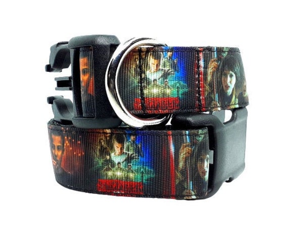 stranger things dog collar