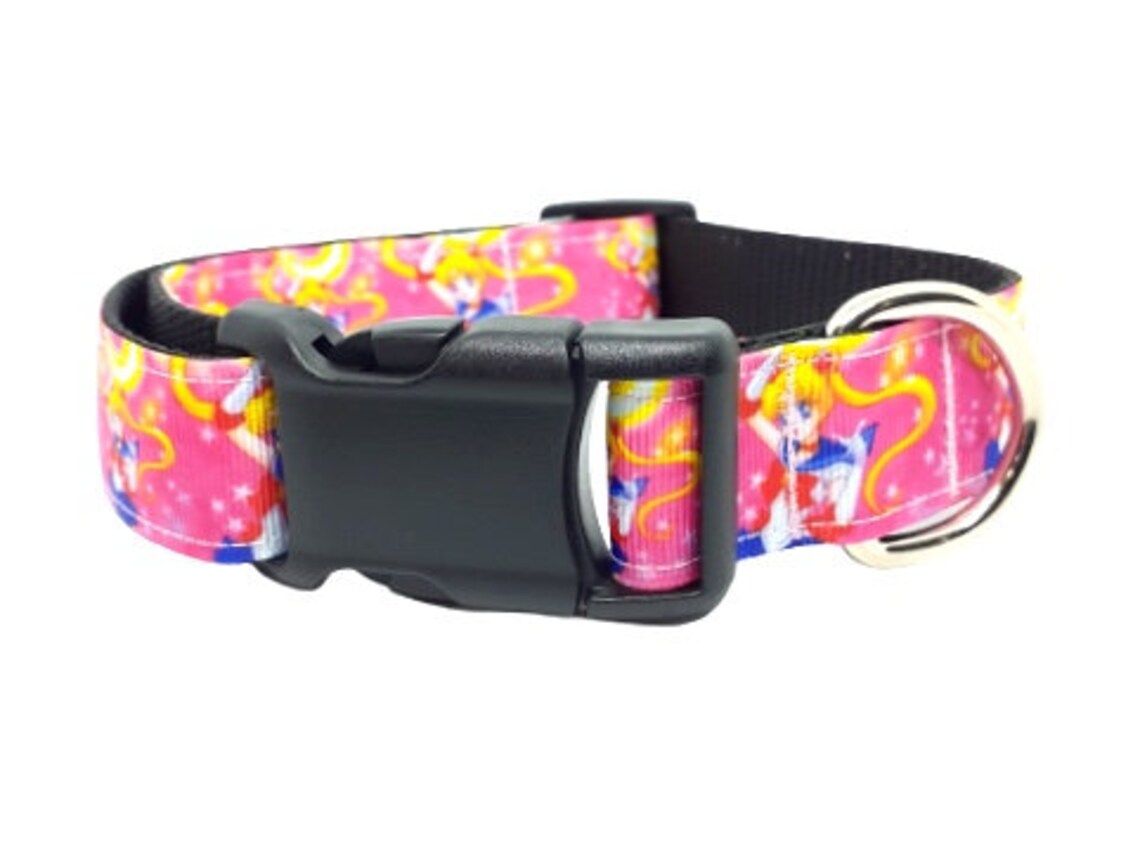 Sailor Moon Dog Collar Anime Dog Collar Japanese Dog Collar Etsy