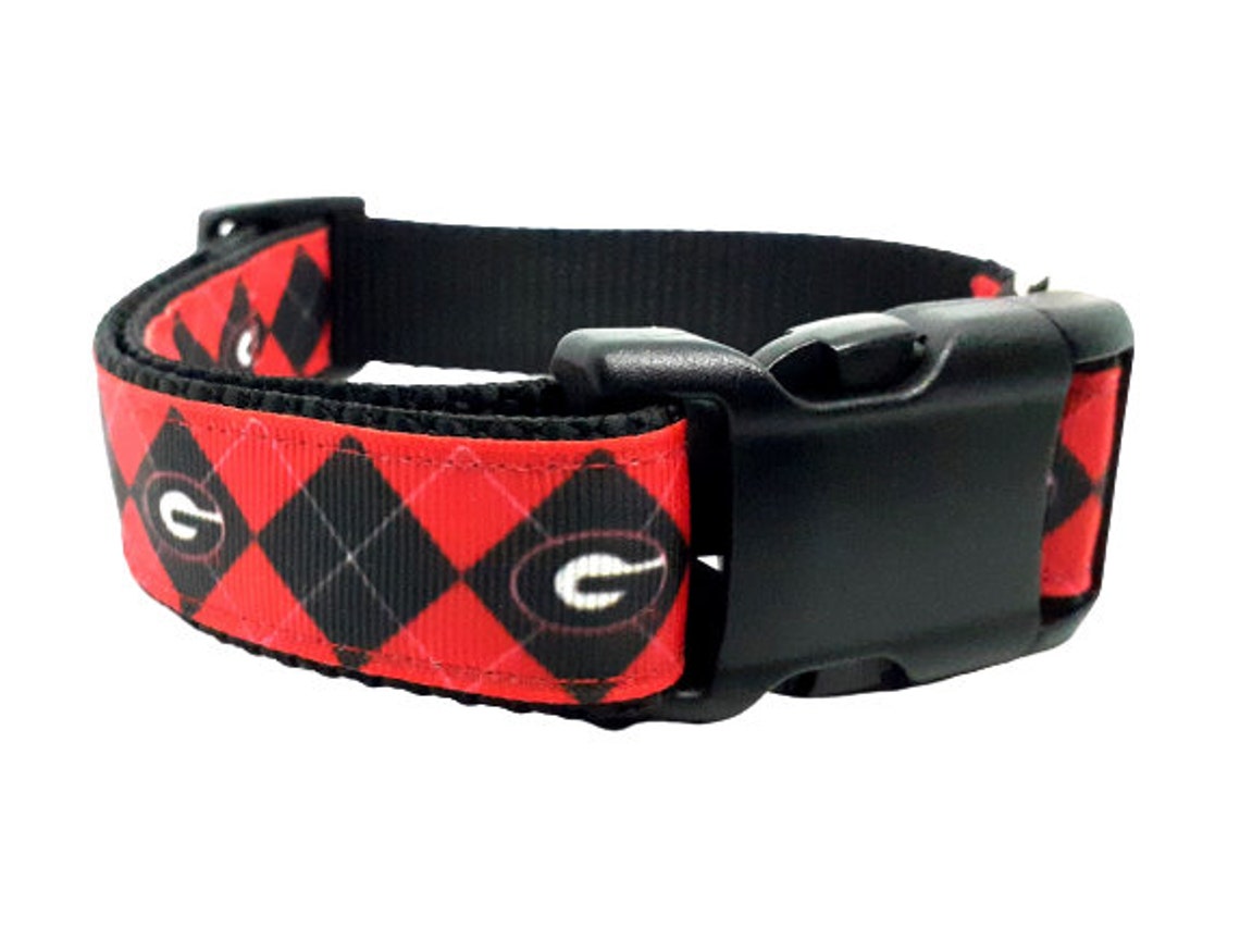 Bulldogs Dog Collar UGA Dog Collar Bulldogs Dog Etsy