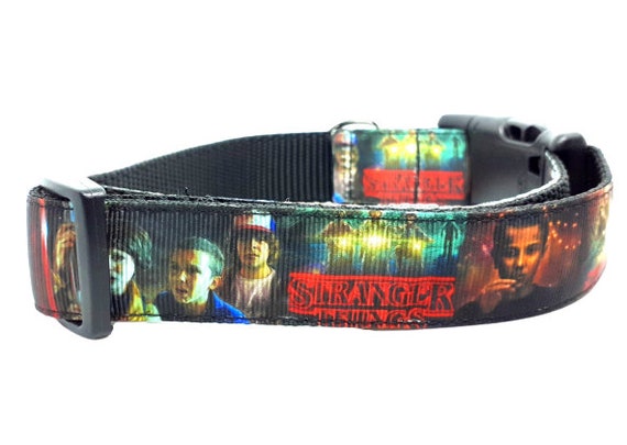 stranger things dog collar