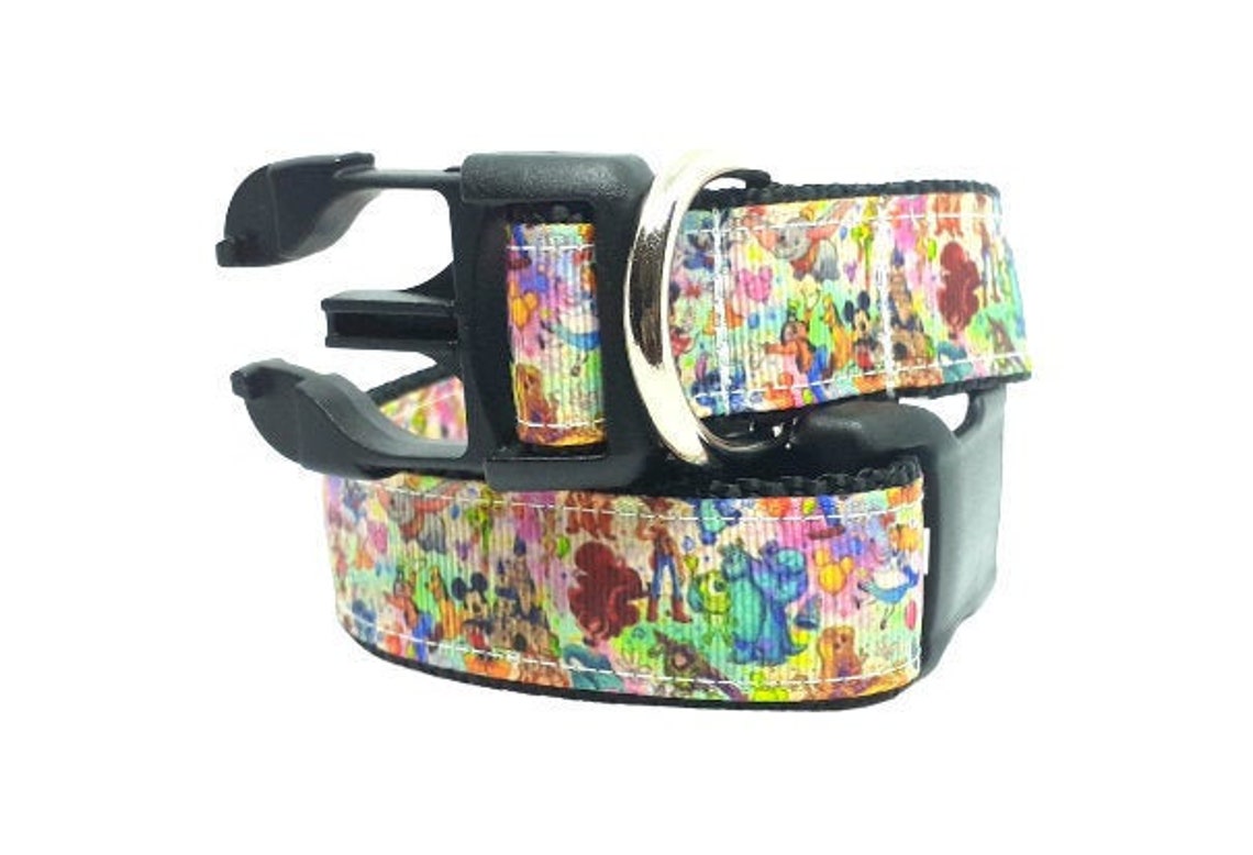 Disney. Movie Dog Collar Disney Characters Dog Collar Disney Etsy