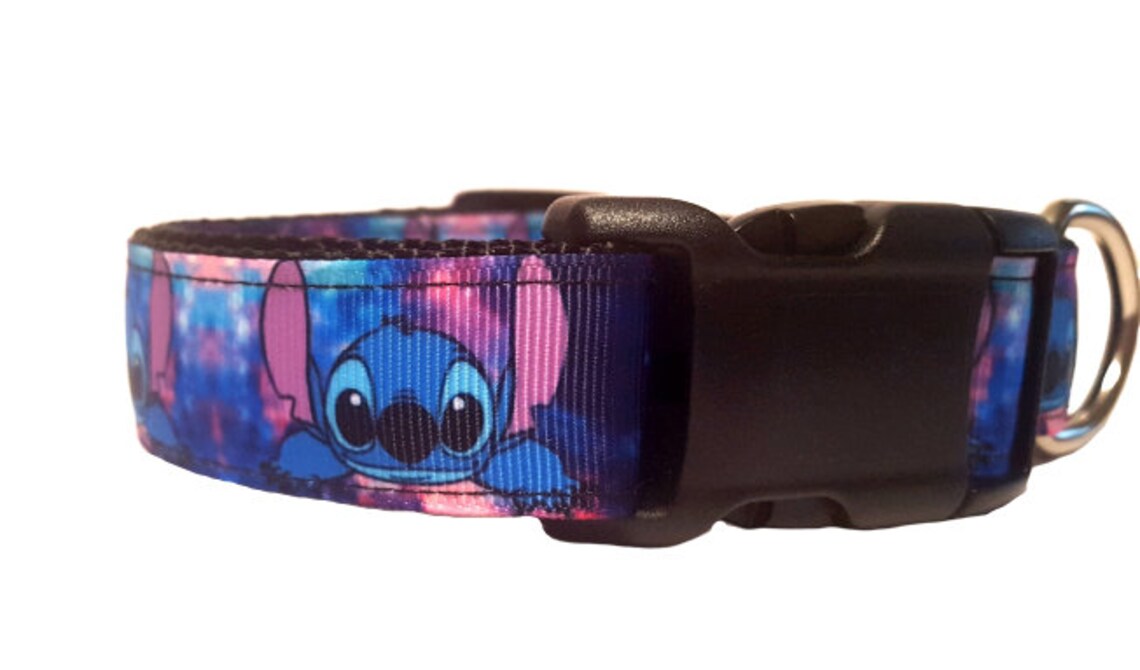 Stitch Dog Collar Lilo and Stitch Dog Collar Disney Dog Etsy