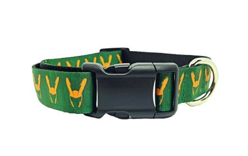 marvel loki dog collar