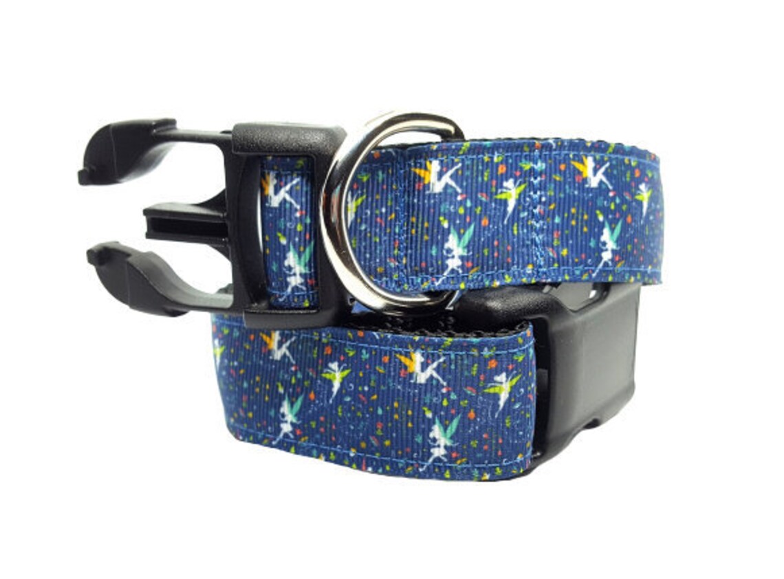 Tinker Bell Dog Collar Fairy Dog Collar Disney Dog Collar Etsy