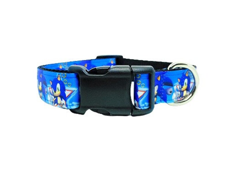 Sonic the Hedgehog Dog Collar Sonic Dog Collar Video Game Etsy España