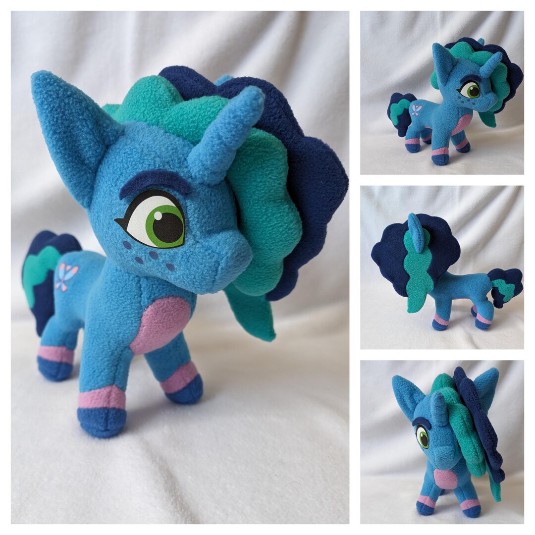 Misty (blue) MLP Plush - Etsy