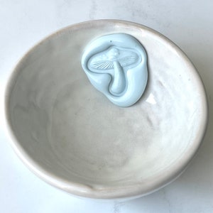 Sello de cera de hongos / Sellos de cera adhesivos / Baby Shower / Sellos de invitación / Sellos de cera para pelar y pegar / País de las maravillas