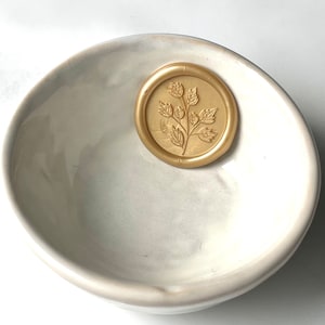 Tulip Tree Wax Seals/ Adhesive Wax Seal / Wedding Invitation Seals / Leaf Wax Seals / Peel and Stick Wax Seals / Bouquet