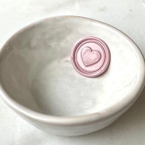 Sellos de cera de corazones / Sello de cera adhesivo / Sellos de invitación de boda / San Valentín / Sellos de cera para pelar y pegar / Decorativos / Amor