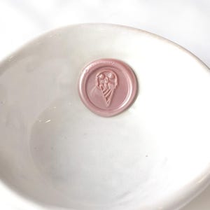 Sellos de cera en forma de cono de helado / Sellos de cera adhesivos / Sellos de invitación / Sellos de cera para fiestas / Sellos de cera despegables y adhesivos / Cumpleaños / Baby Shower