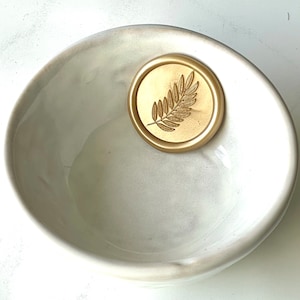 Sword Fern Wax Seals / zelfklevende lakzegel / bruiloft uitnodiging zeehonden / blad Wax zeehonden / Peel en Stick Wax zeehonden / boeket