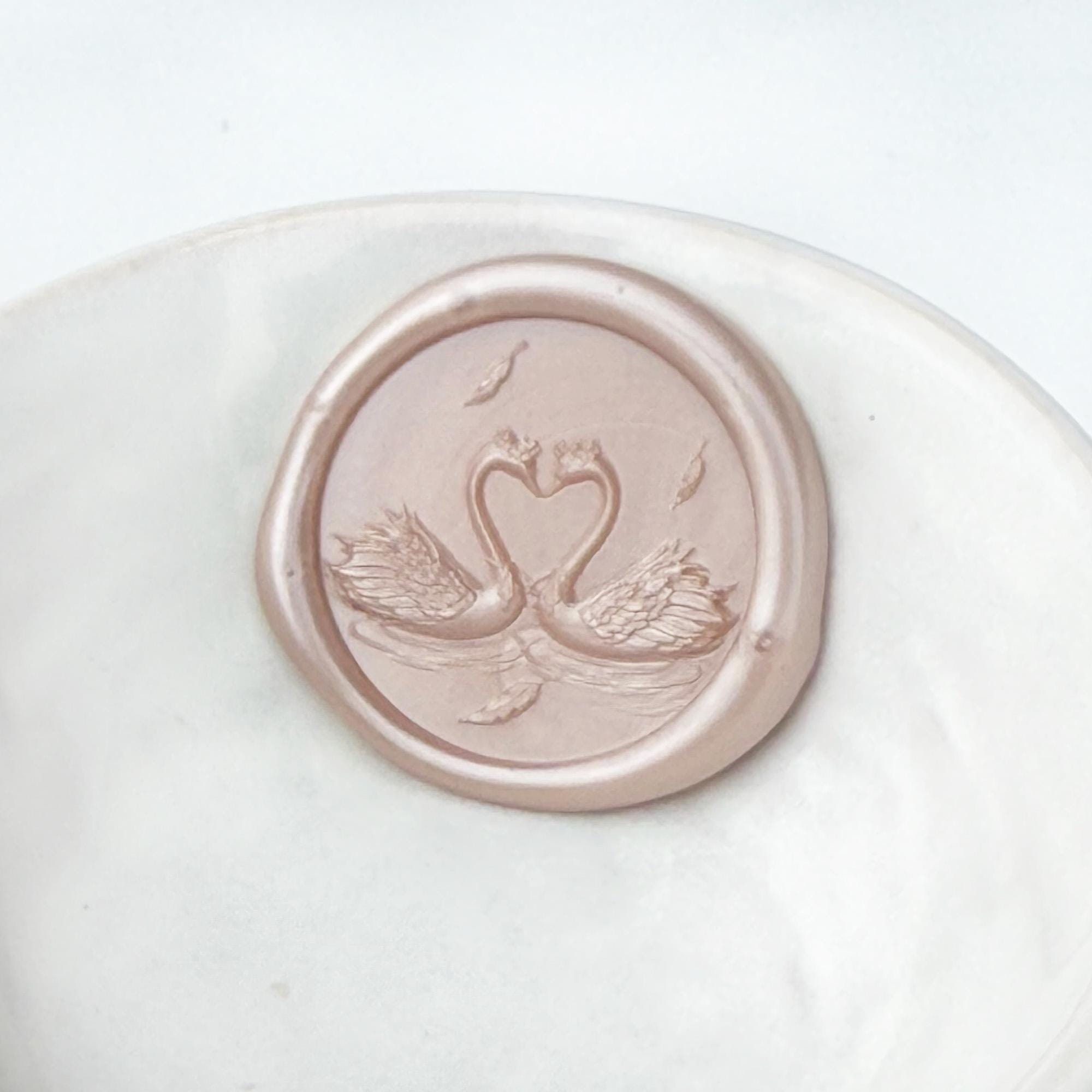 Wax seal stamp swan - Etsy 日本, image size:2000x2000