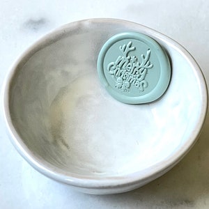 Merry Christmas Wax Seals / Adhesive Wax Seals / Christmas Cards / Peel and Stick Wax Seals / Holiday Wax Seals / Decorative Seals /