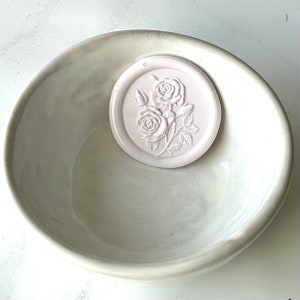 Antieke Rozen Bloem Wax Seals / Zelfklevende Wax Seals / Botanische Wax Seals / Bruiloft Uitnodiging Seal / Peel and Stick Wax Seals / Floral