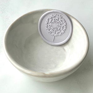 Paardebloem Wax Seals / Adhesive Wax Seals / Wedding Seals / Peel and Stick Wax Seals / Flower Wax Seals / Botanische Seals