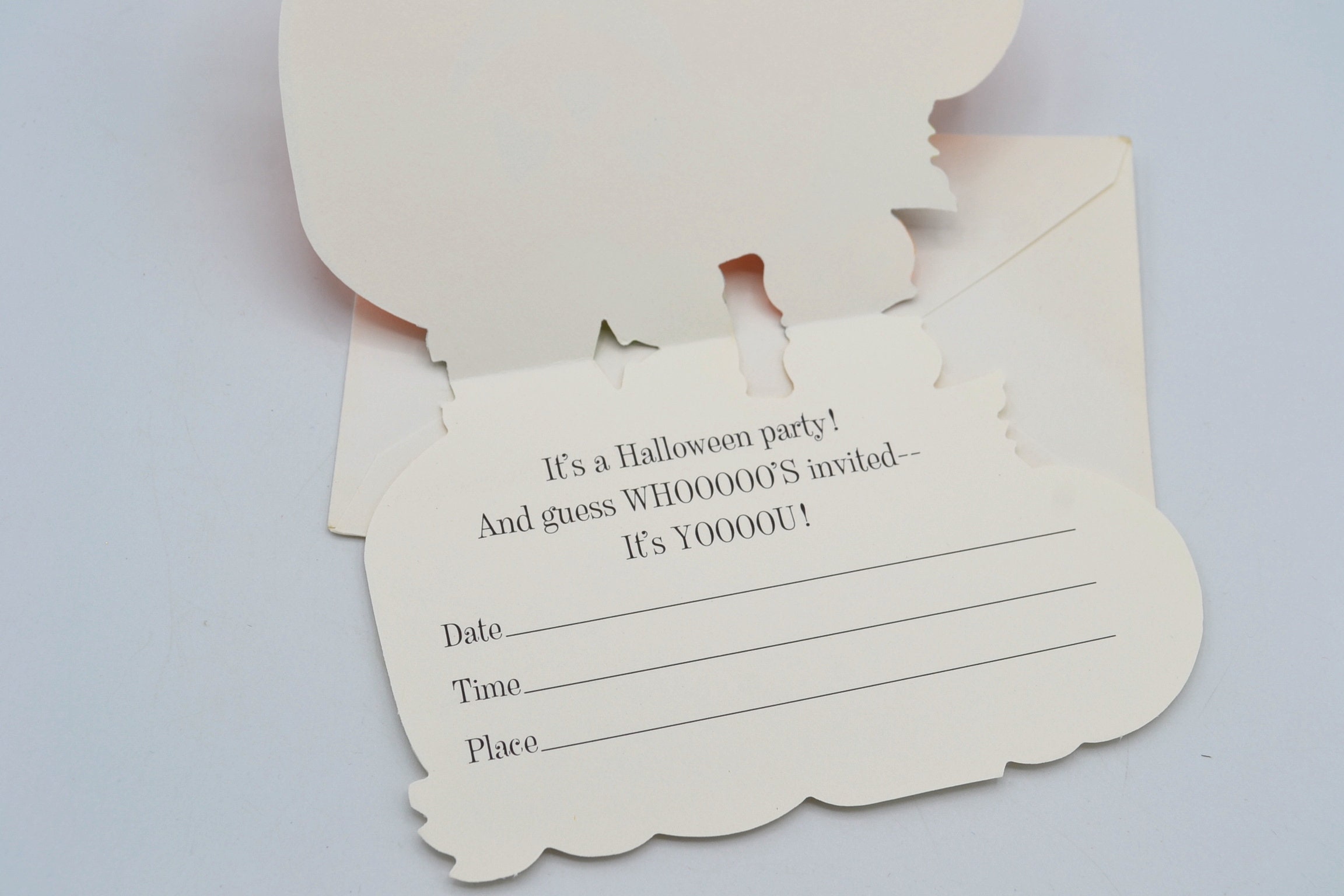 Vintage Halloween Party Invitation - Jack O Lantern and Black Owl ...