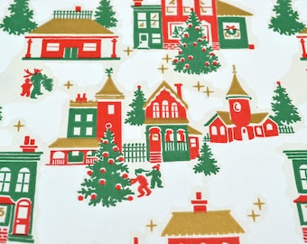 Kitschy Wrap Christmas Wrap Christmas Tree Hair Specialty Art Wrapping Paper One of a Kind Christmas Wrapping Vintage Christmas