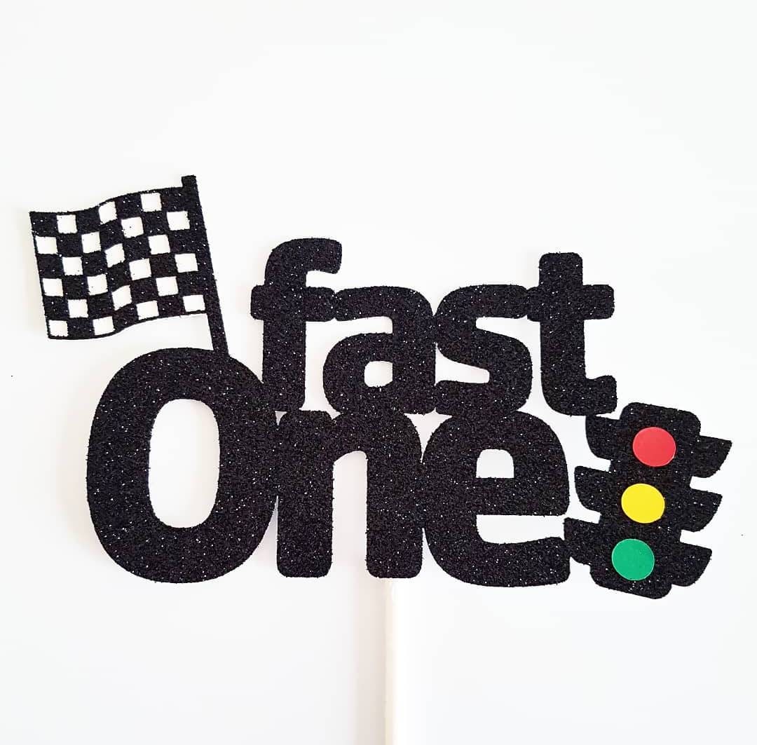 Fast One Cake Topper Fast One Birthday Fast One Party Decor Etsy