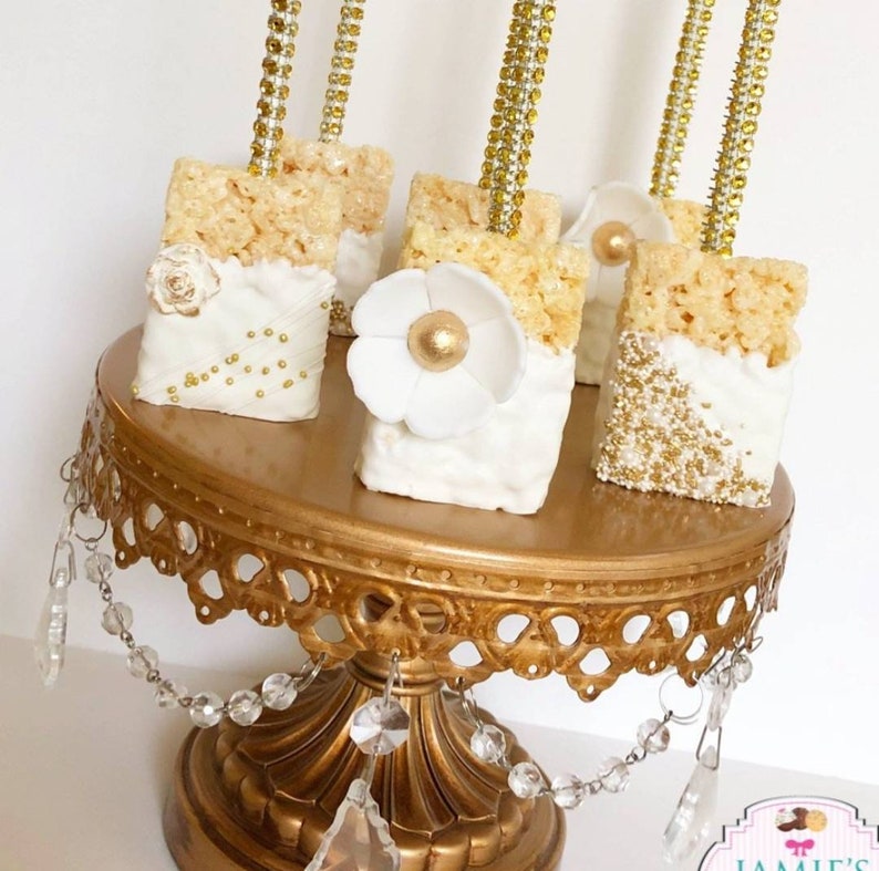 Gold Bling Cake Pop Sticks Candy Bar Supply Dessert Buffet Etsy