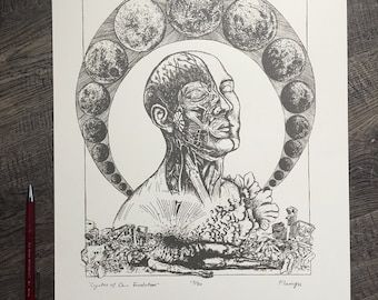 Original Serigraph - Cycles of Our Evolution