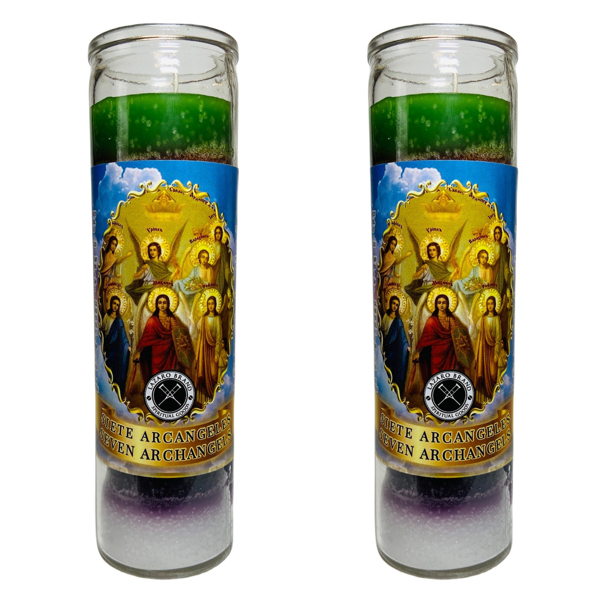 7 Archangels 7 Day Prayer Candles For Divine Help To Move Etsy