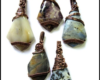 Isadora~ Wire Weave Pendant Tutorial