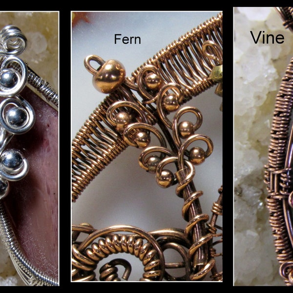 Wire Work Embellishments Tutorial, Adding Spice to your Pendants and Super Easy