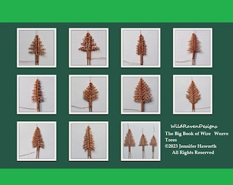 The Big Book of Wire Weave Trees Tutorials and Projects~5 PDF Files