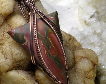 Autumn Wire Weave Pendant Tutorial