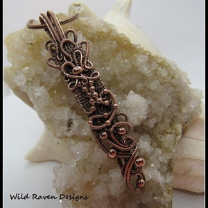 Up the Trellis~ Wire Weave Pendant Tutorial that Stretches your Skills and Imagination