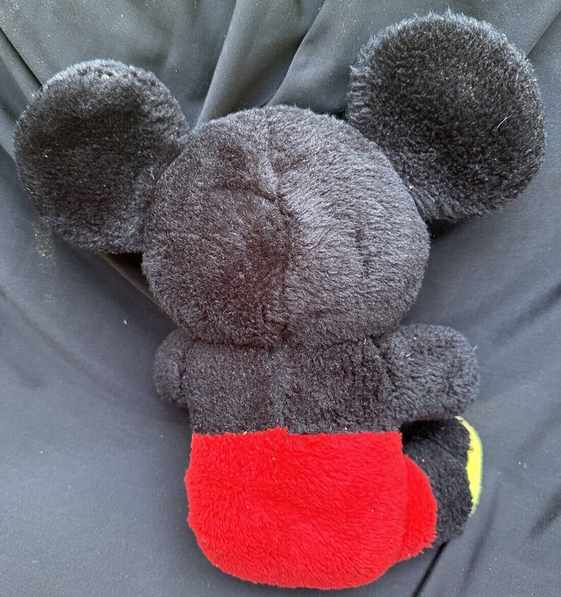 Peluche de Mickey Mouse de Disneyland Walt Disney World, años 50, recuerdo - S21 imagen 5