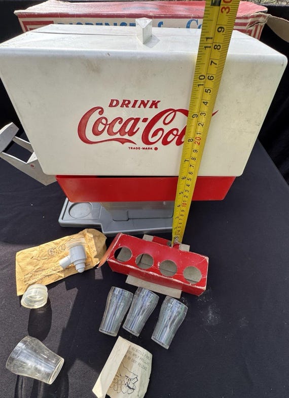 【ヴィンテージ品】コカ・コーラ カップディスペンサー ヴィンテージ コカコーラ ドリンクディスペンサー オリジナルボックス