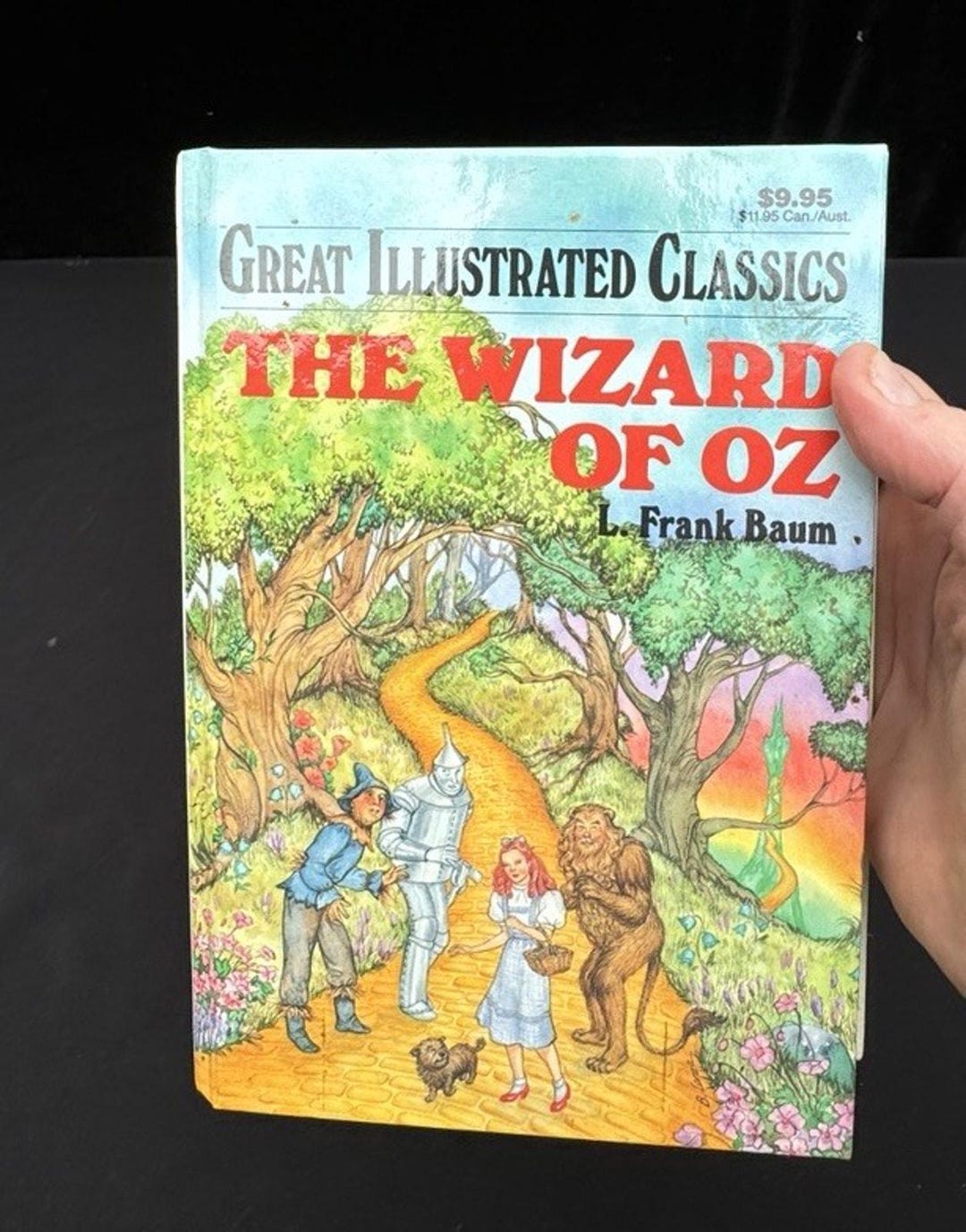 Vtg 1989 the Wizard of Oz L. Frank Baum Great Illustrated Classics ...