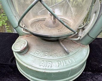 Vtg Embury Air Pilot No. 0 Lantern Lamp Star Bottom Universal 1928