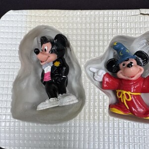 Set de 4 figuras de Mickey Mouse Applause de Sixty Years de Disney, sin caja imagen 2