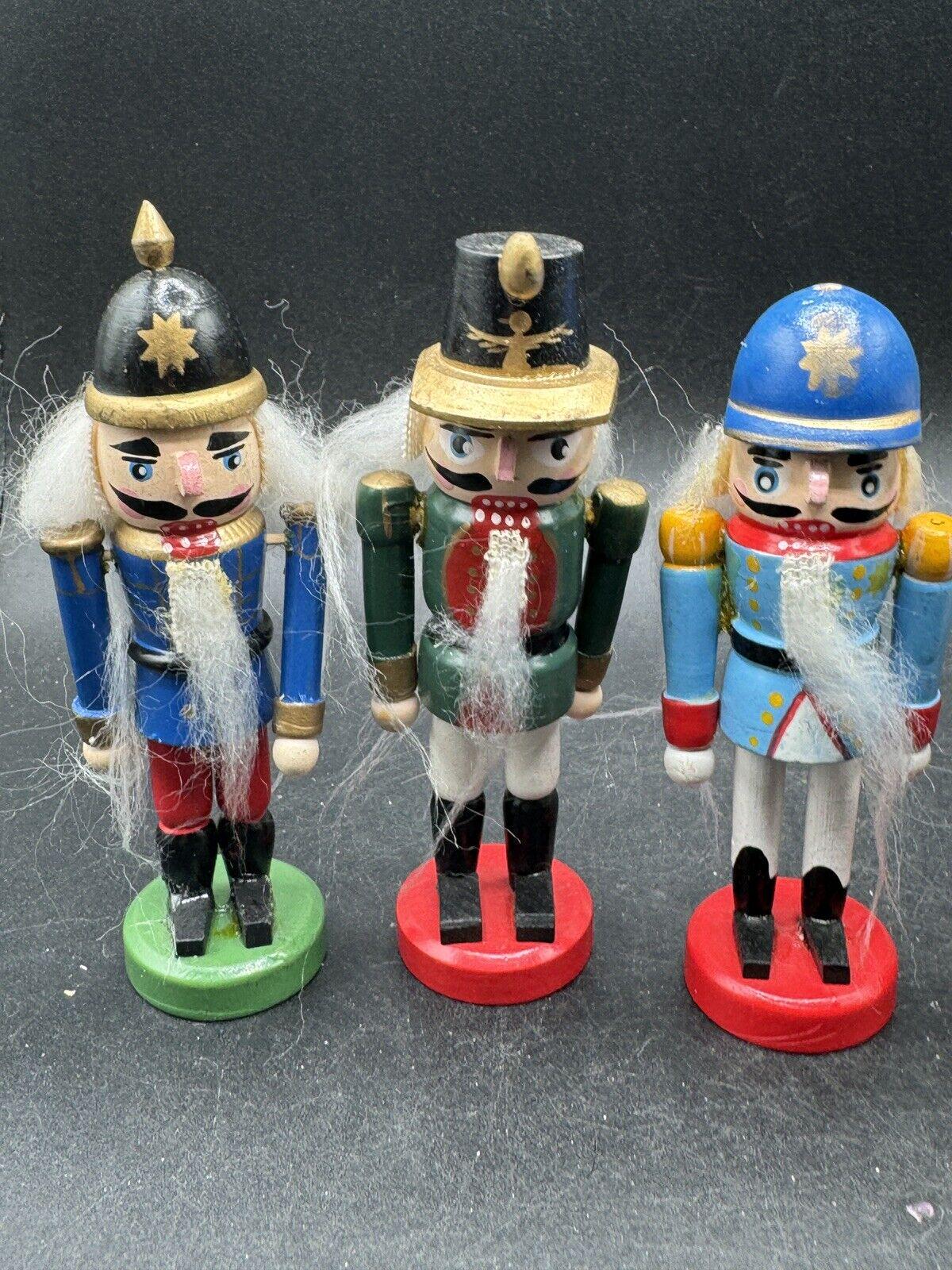 ヴィンテージ ムービング くるみ割り人形 オーナメント 5 個セット 5