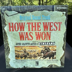 Vintage Vinyl LP How the West Was Won Original Soundtrack MGM Records 1963