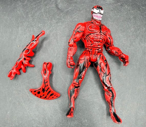 Carnage Deluxe COMPLETE Marvel Comics Spider-man the Animated