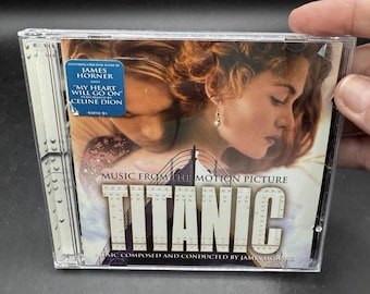 CD「映画タイタニックの音楽」1997年サウンドトラック、セリーヌ