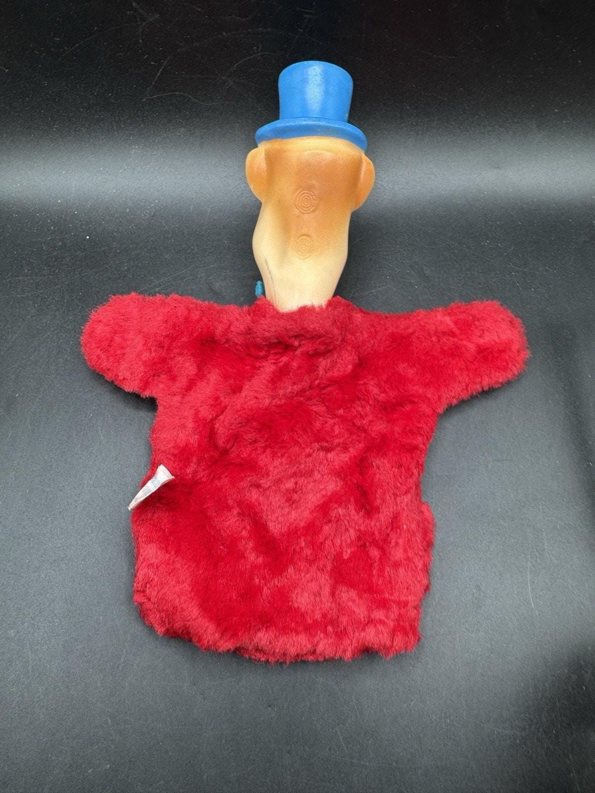 Vtg Knickerbocker Huckleberry Hound Hand Puppet 1959 Hanna Barbera