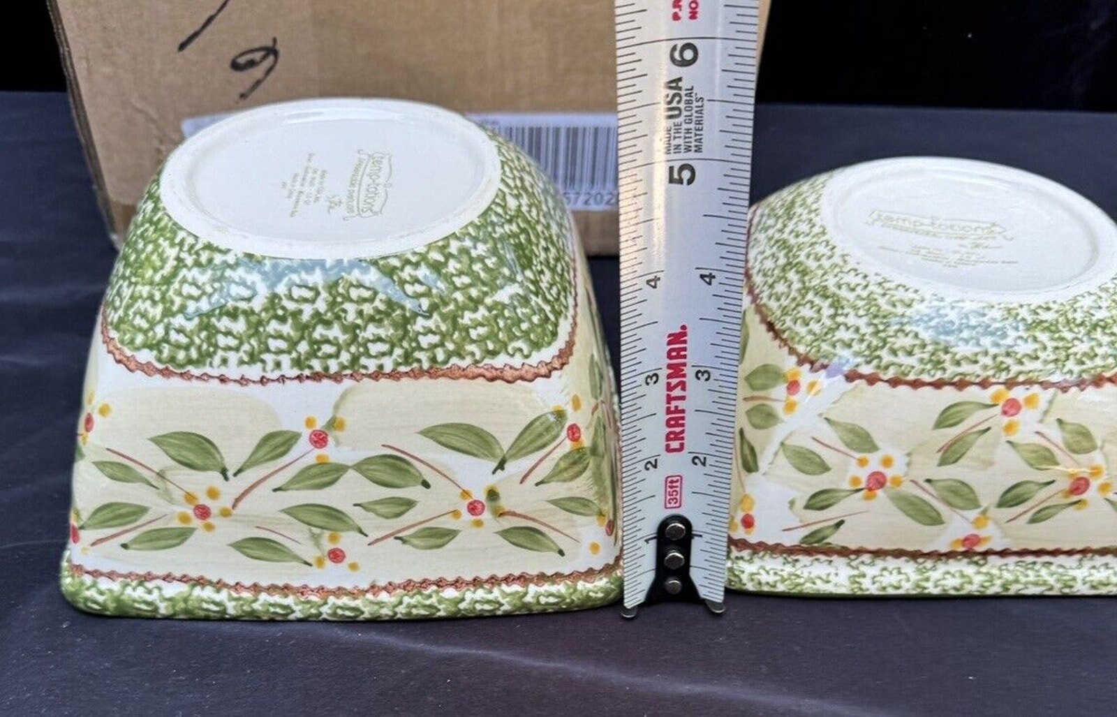 テンプテーションズ バイ タラ オールドワールド グリーン 2 スクエア