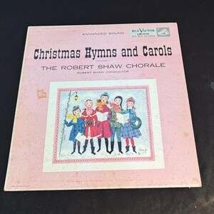 Himnos y villancicos navideños Vol. 1 Coral de Robert Shaw Vinilo LP RCA LM-1112