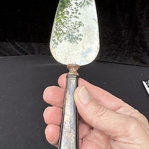 Sterling Około 1920-1939 SEREK DO CIASTA/CIASTA Wzór oznaczony „Sterling” 9” -C4