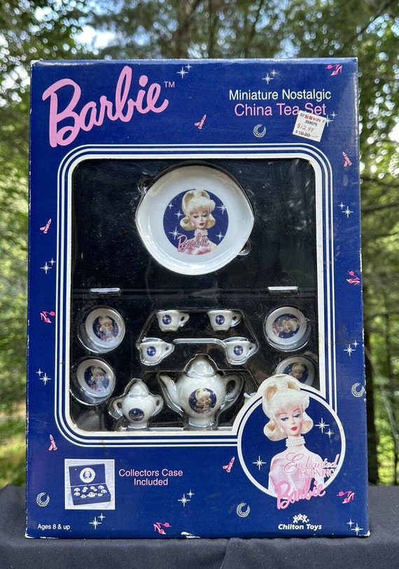 Barbie tea best sale set 1996