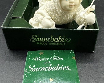 Abteilung 56 Wintermärchen Snowbabies Sternennacht Ornament #6830-6 with Box