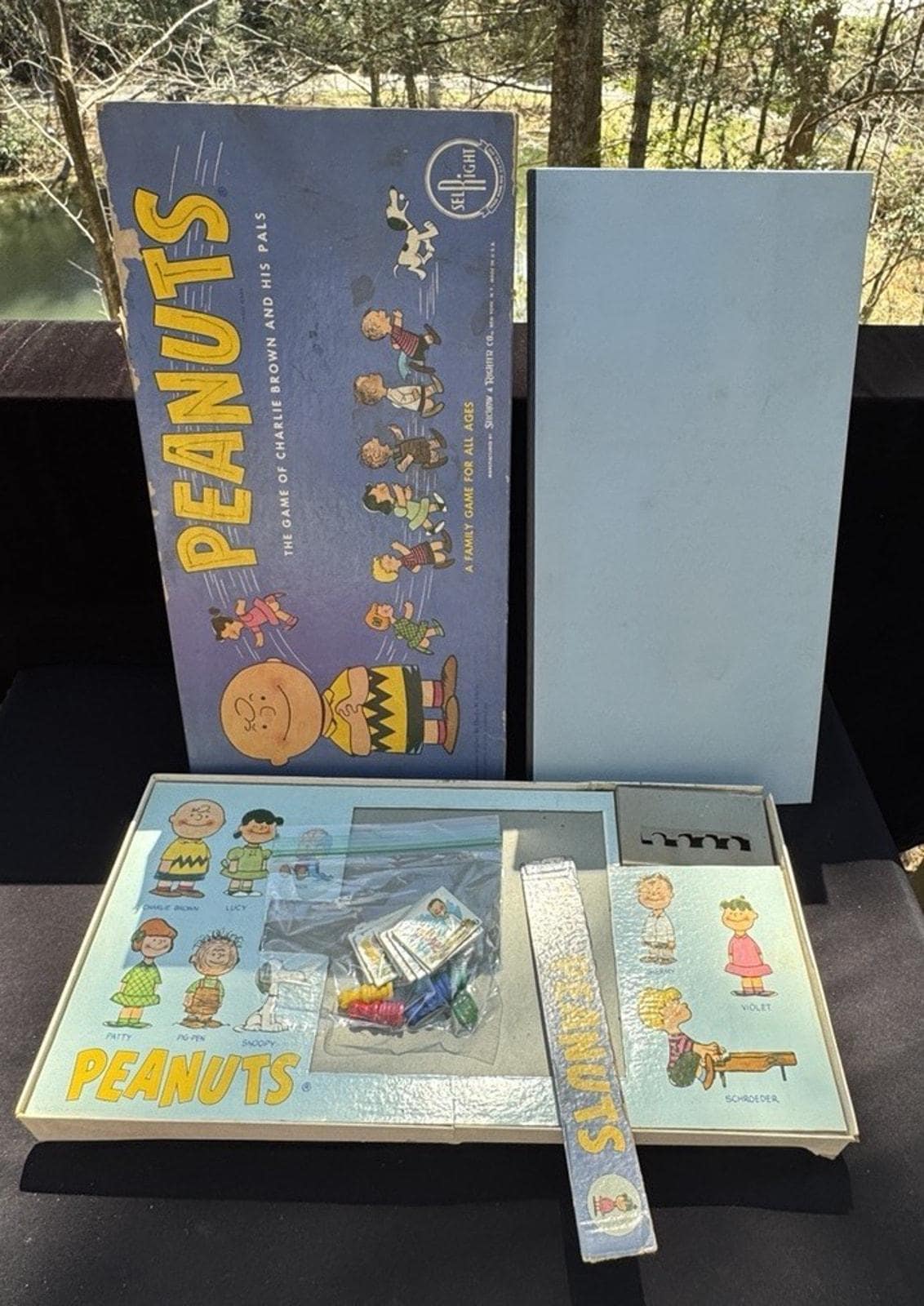 Vintage Peanuts Charlie Brown Board Game No. 86 Selright Selchow