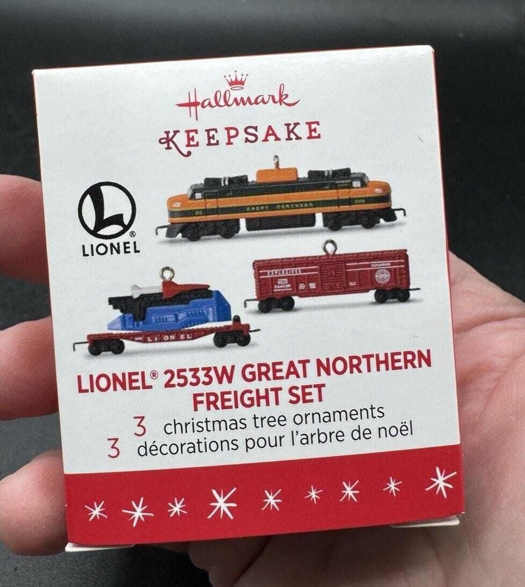 新品 Hallmark: Lionel 2533W Great Northern Freight ミニ